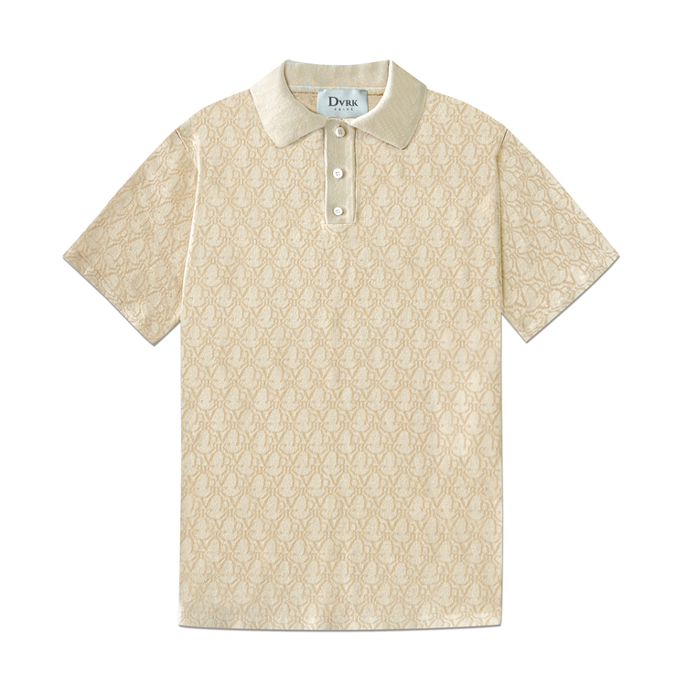 DVRK - Áo polo họa tiết Monogram FRAPPÉ - DVRK - 22SS