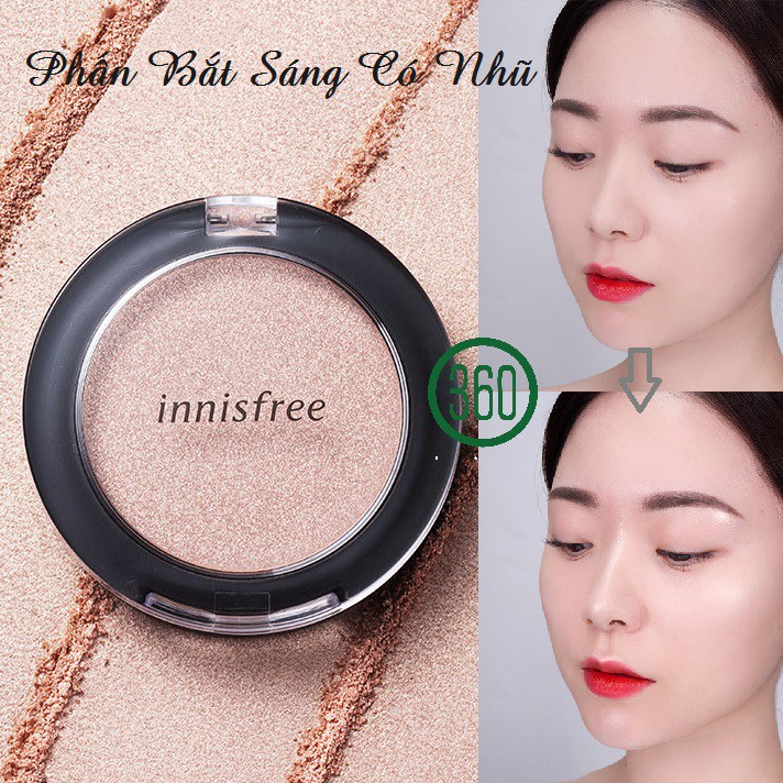 Phấn Bắt Sáng Có Nhũ Nhẹ Innisfree Aurora Shimmer Highlighter 6G Cam Kết Hàng Đúng Mô Tả Chất Lượng Đảm Bảo