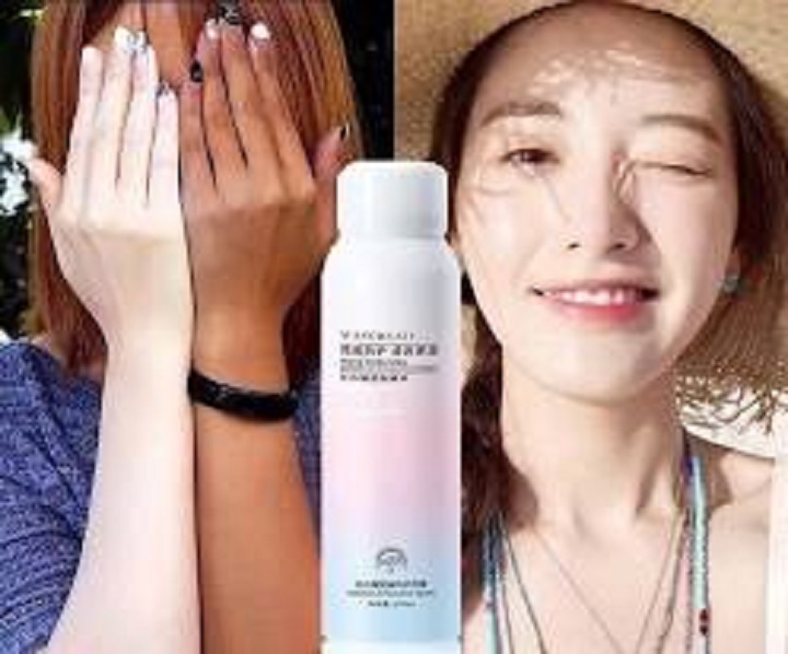 [Hcm]Xịt Chống Nắng Trang Điểm Trắng Da Maycreate Spf 35+ 150Ml