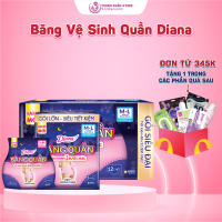Băng Vệ Sinh Quần Diana Beauty Hip Gói Lớn Tiết Kiệm Size  SM5  ML5 ML15 Chống Tràn 360 Độ - Băng Quần Cao Cấp - Thanh Ngân Store
