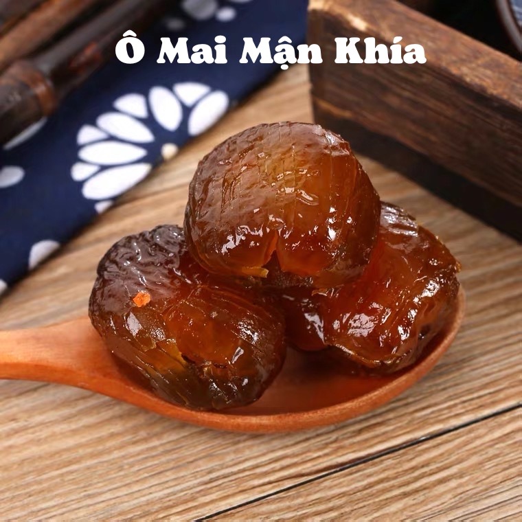 Ô mai mận khía dẻo mứt mận 100g - Chợ Thảo Dược Việt