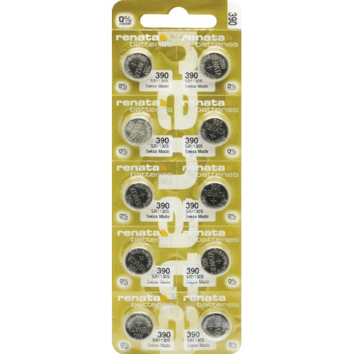 [Gold Premium Extra-Long Life]Pin đồng hồ Thụy Sỹ RENATA 390 / SR1130SW oxide bạc Made in Swiss (Giá