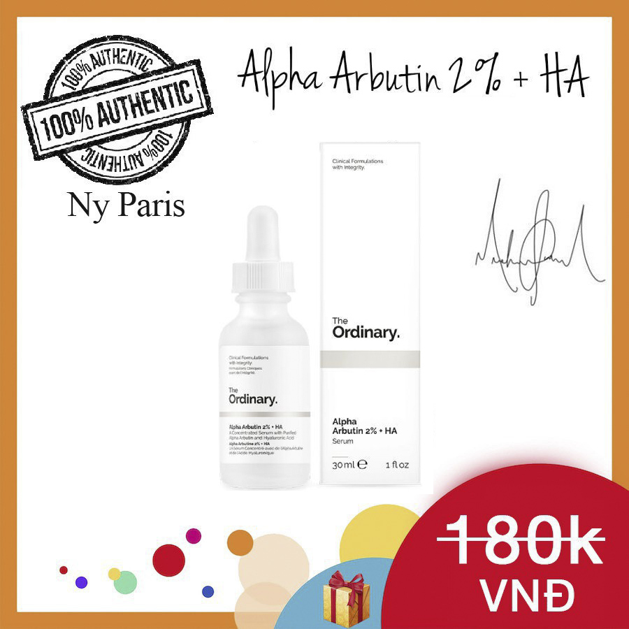 [Chính Hãng] Serum The Ordinary Alpha Arbutin 2% + Ha Dưỡng Trắng Sáng Da