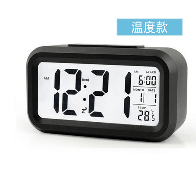 Đồng hồ Đồng hồ báo thức để bàn đa năng cảm biến nhiệt độ có đèn nền hiển thị ngày tháng độ chính xác cao
