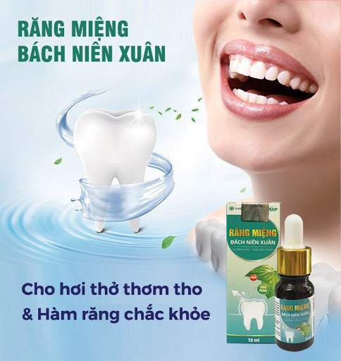 [ cực hiệu quả]Răng miệng Bách Niên Xuân giúp giảm hôi miệng sạch lưỡi hết sâu răng