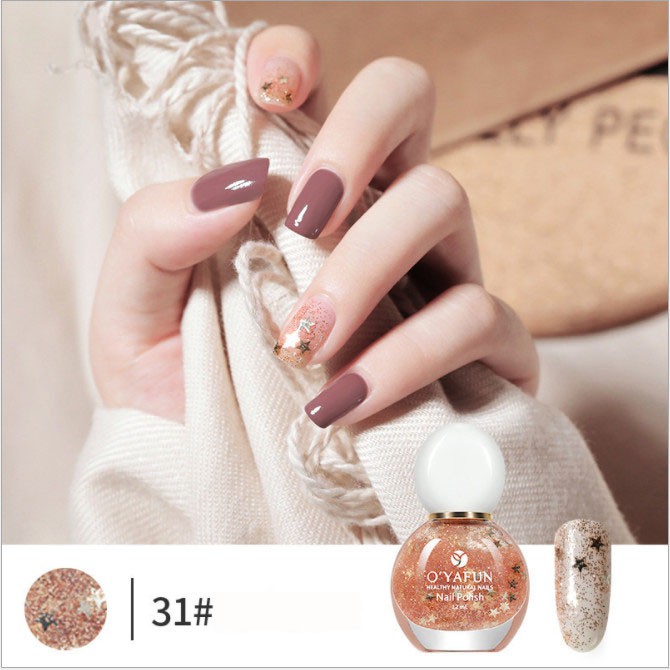 [HCM][Giá rẻ][Hàng chính hãng][Hàng cao cấp] Sơn móng tay OYAFUN Nail Polish màu mới 2021 - Gốc nước siêu đẹp màu 20 - 40