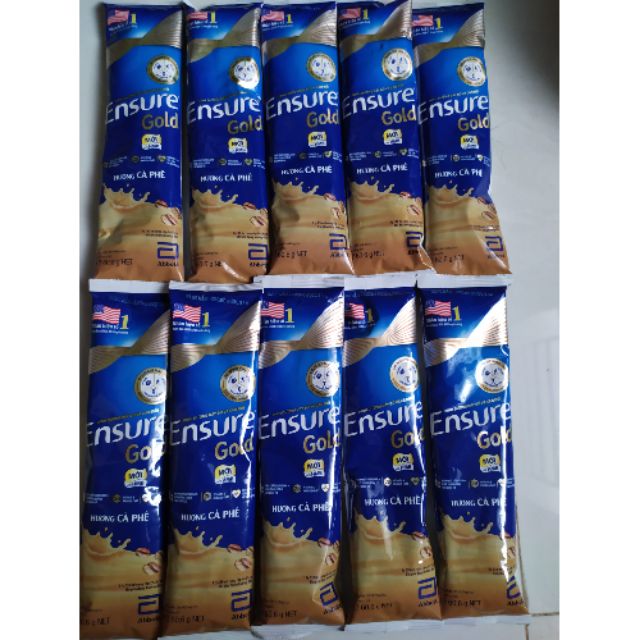 [Hcm]Qkm - Gói Thực Phẩm Dd Ensure Cafe (Gói 60.6G)