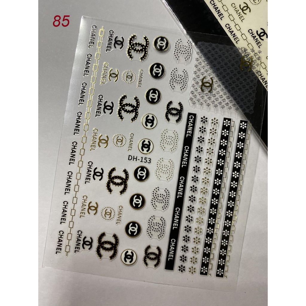 Stick dán móng tay Stick thương hiệu nail sticker trang trí móng