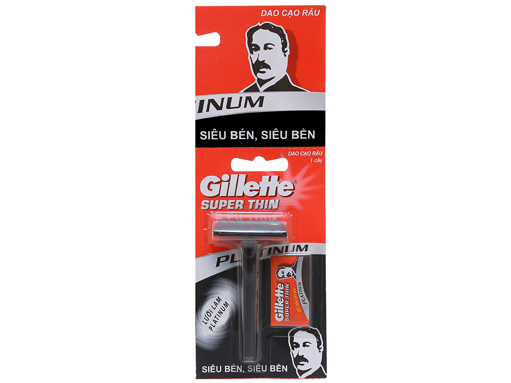 [HCM]Dao cạo râu lưỡi đơn Gillette Super Thin