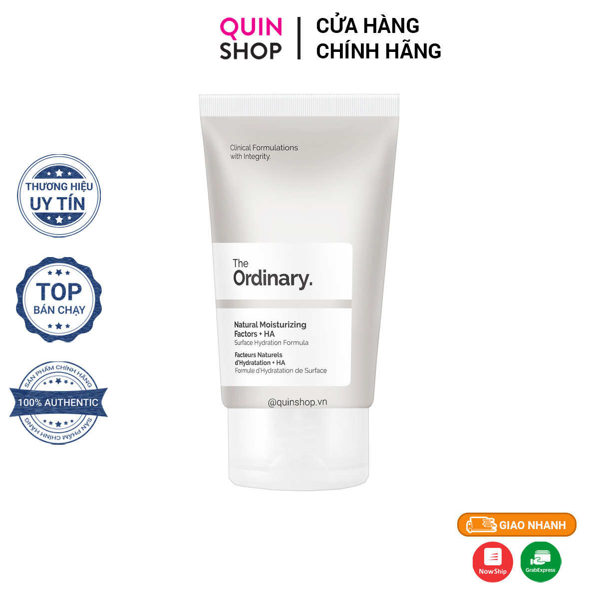 Kem Dưỡng Ẩm The Ordinary Natural Moisturizing Factors + Ha