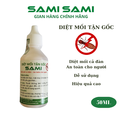 Thuốc diệt mối tận gốc SAMI thuốc diệt mối sinh học diệt cả đàn mà vẫn an toàn cho người không mùi k