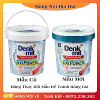 Combo Bột tẩy trắng quần áo Denkmit Domol Oxi Power WEISS 750g đánh bay vết bẩn cứng đầu - Hàng nội địa Đức