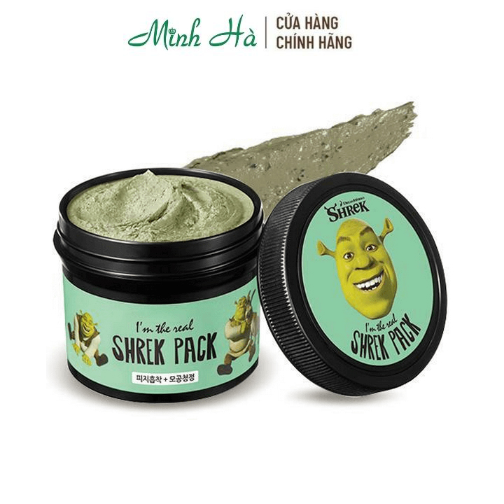 Mặt nạ đất sét bạc hà Dreamworks I’m The Real Shrek Pack 110g