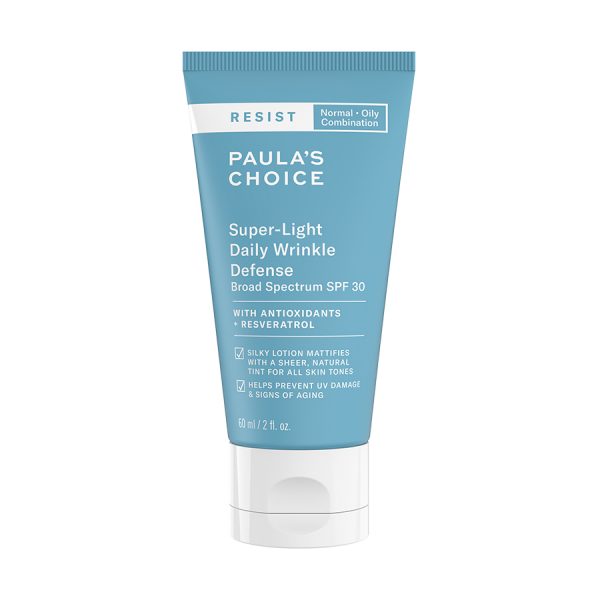 [Hcm]Kem Dưỡng Ngày Paula’s Choice Chống Nắng Siêu Nhẹ Spf 30 Resist Super - Light Wrinkle Defense Spf 30