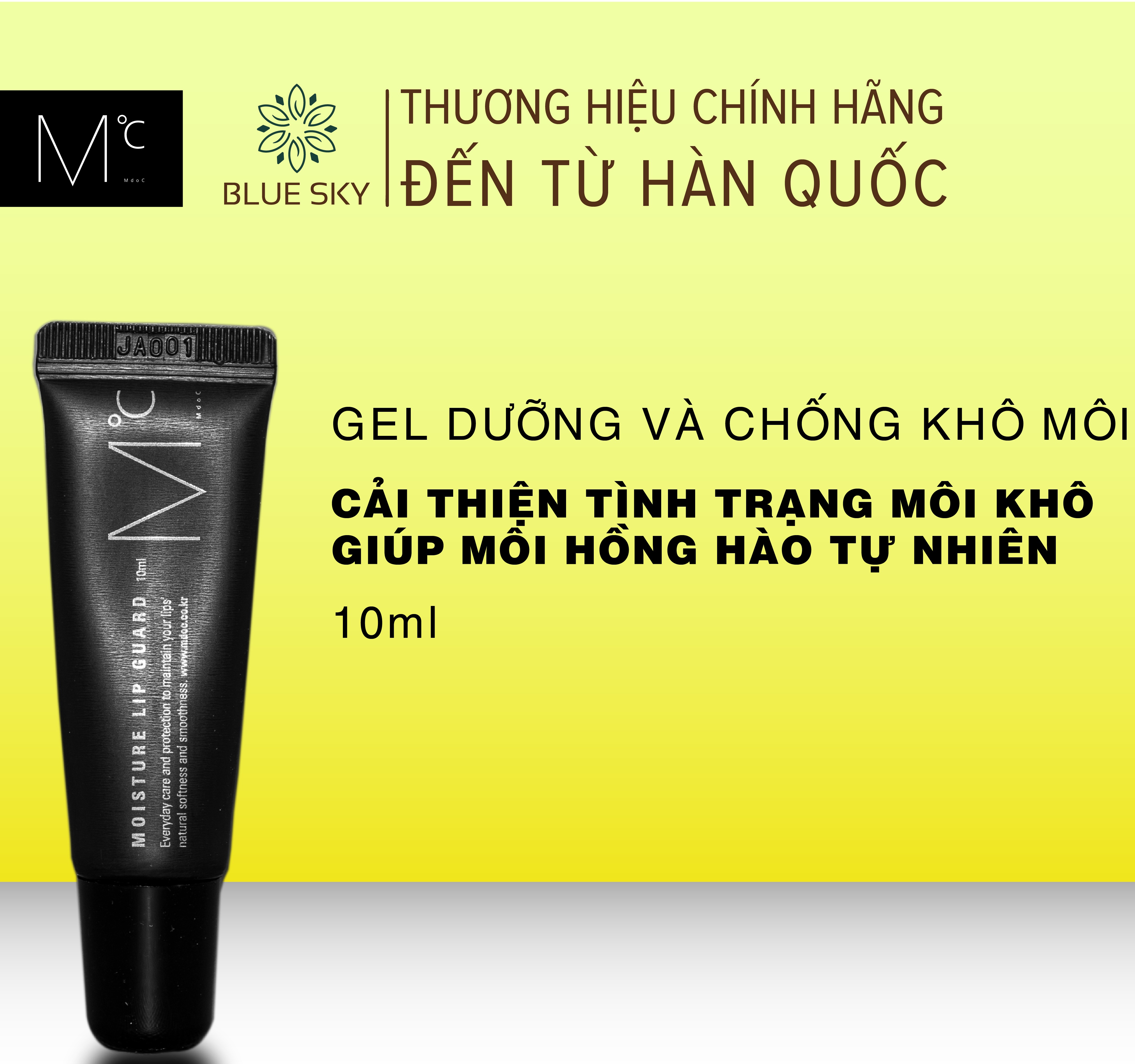 Kem Dưỡng Môi Mdoc Moisture Lip Guard 10Ml