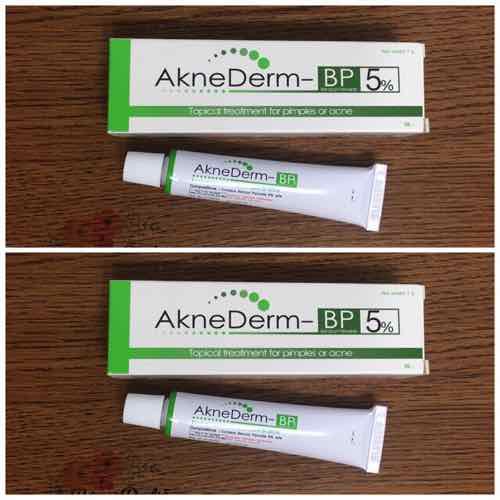 [Hcm]Aknederm Bp5% - Kem Hỗ Trợ Giảm Mụn Bọc Sưng Mủ 10G