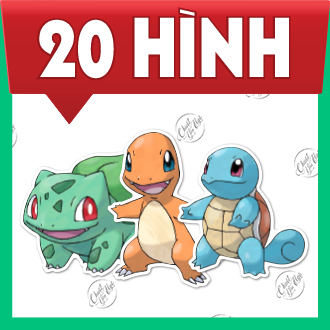 Bộ sticker 151 POKEMON GEN 1 không trùng hình dán đồ chơi cho bé trang trí decal hoạt hình pikachu