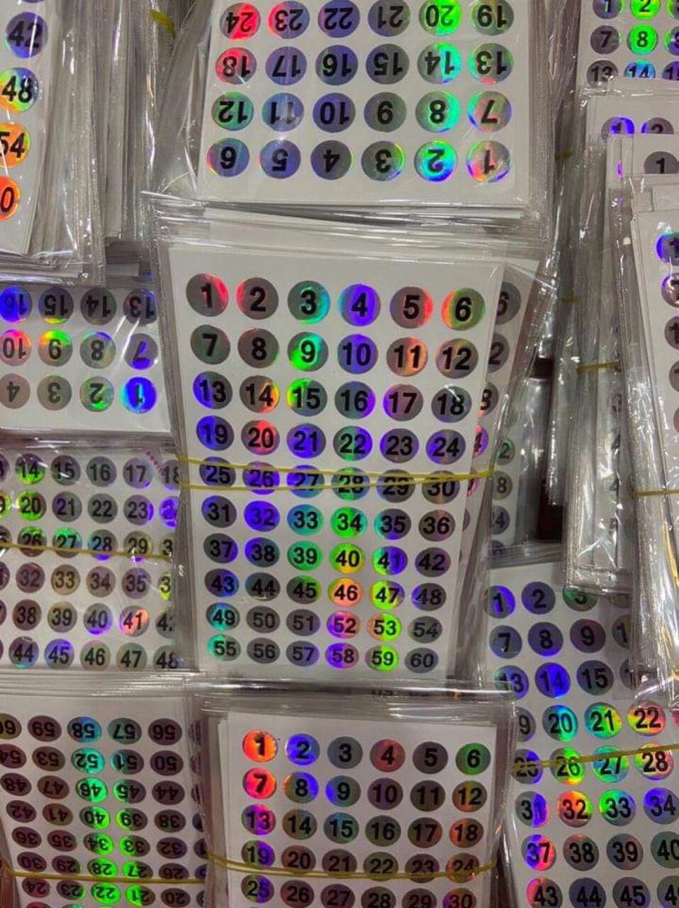 [Hcm]Số Thứ Tự Dán Sơn 1 - 240