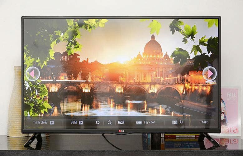 Thanh lý smart Tivi LG chính hãng 43inch siêu bền ngoại hình đẹp 98%