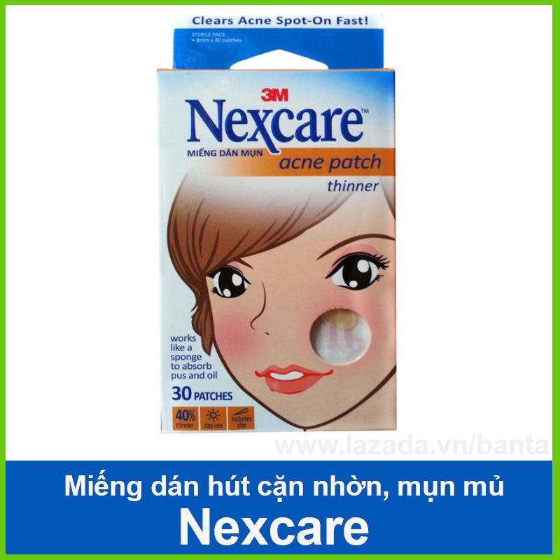 Miếng Dán Hút Mụn Nexcare Hút Và Giảm Mụn Hiệu Quả