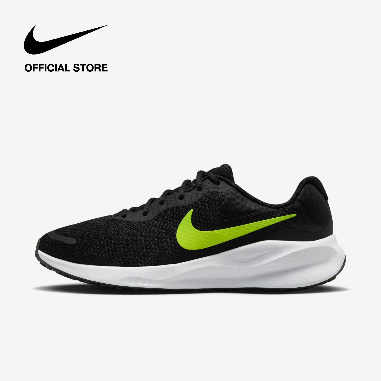[VOUCHER 40% + MUA 2 TẶNG QUÀ] Giày Nike Mens Revolution 7 Road Running Shoes - Black
