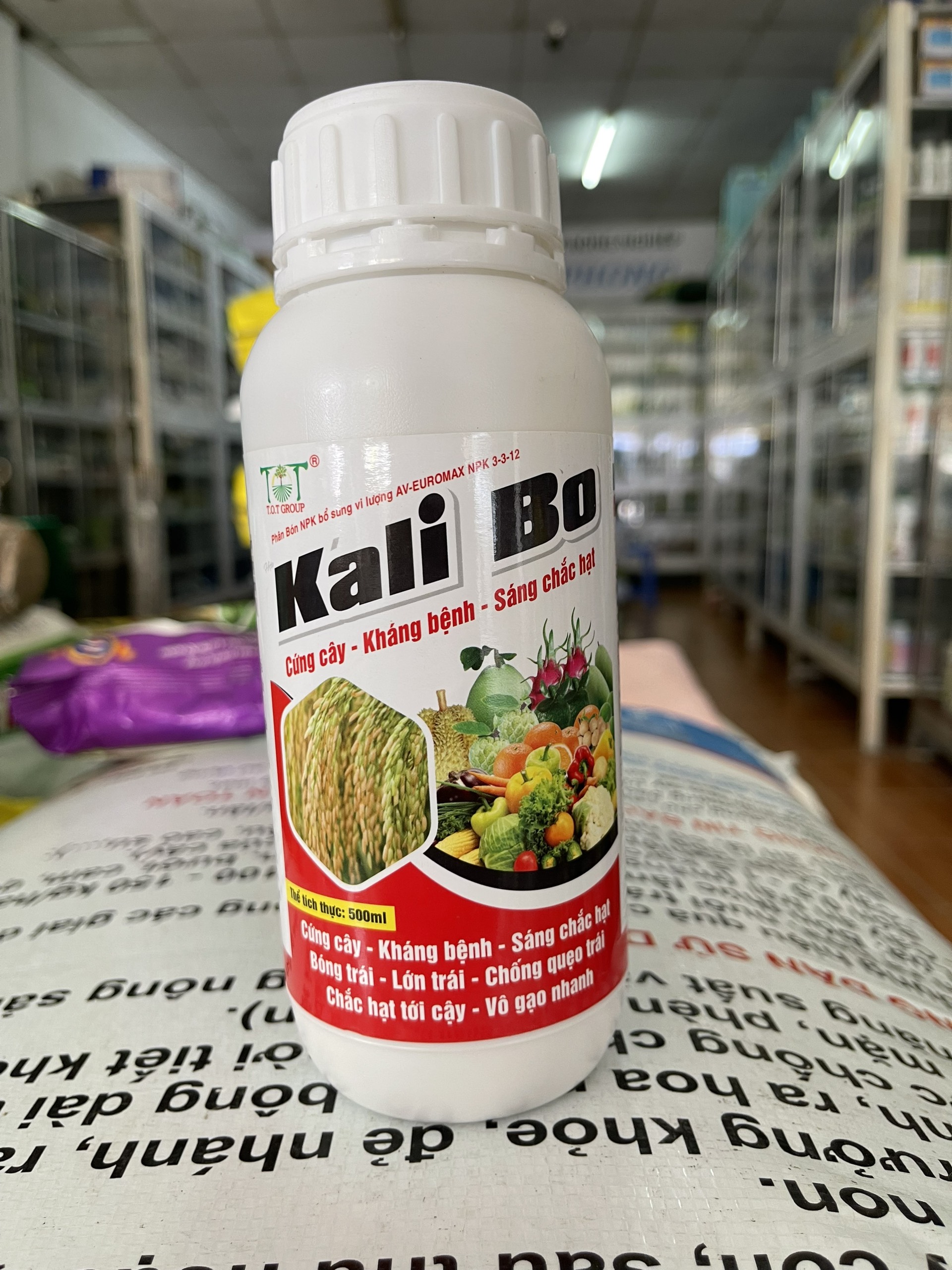 PHÂN BÓN VI LƯỢNG KALI BO GIÚP LỚN TRÁI CHẮC HẠT 500ML