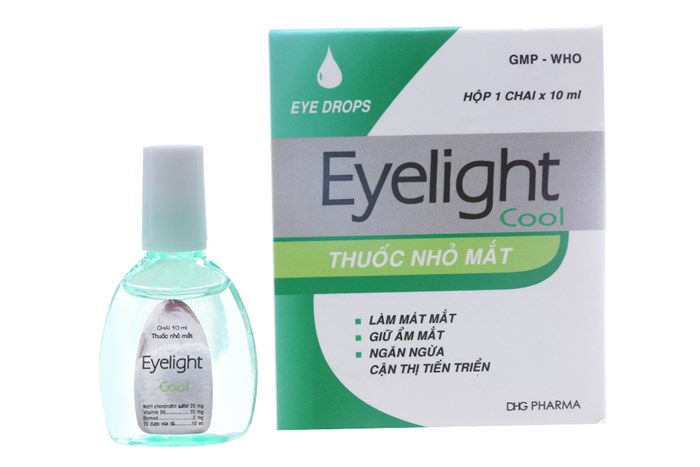 Eyelight Cool - Mát Mắt Giữ Ẩm Cho Mắt Ngăn Ngừa Cận Thị Tiến Triển