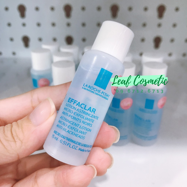 [ Mini 15Ml ] Toner Dành Cho Da Dầu Laroche Posay Effaclar Astringent Lotion