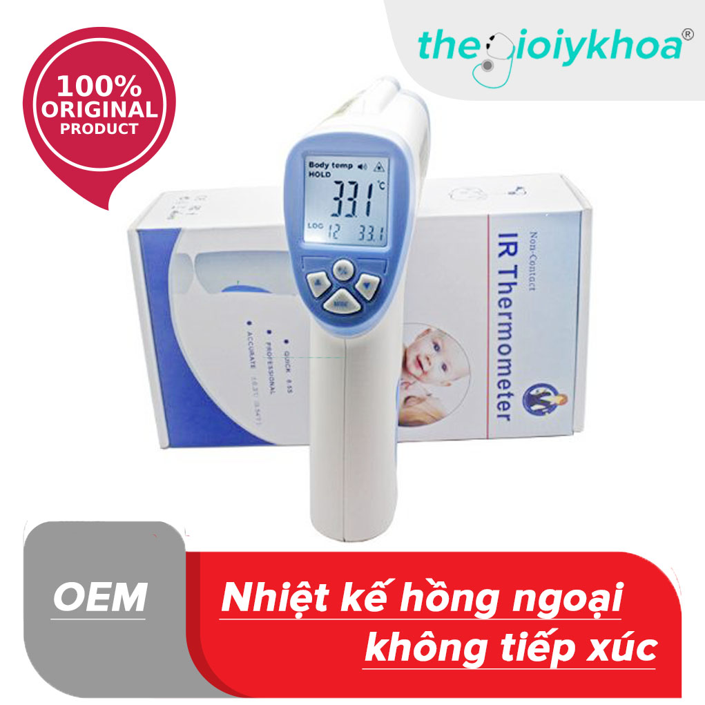 [Hcm]Nhiệt Kế Hồng Ngoại Đa Năng Dt8806C Tgyk