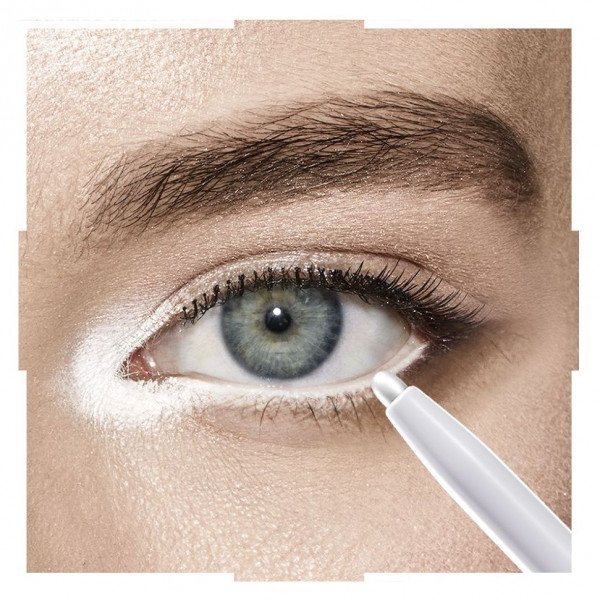 Chì Kẻ Mắt Sáng Maybelline Master Drama Lightliner Brightening Eyeliner 35 Matte Light White Màu Trắng
