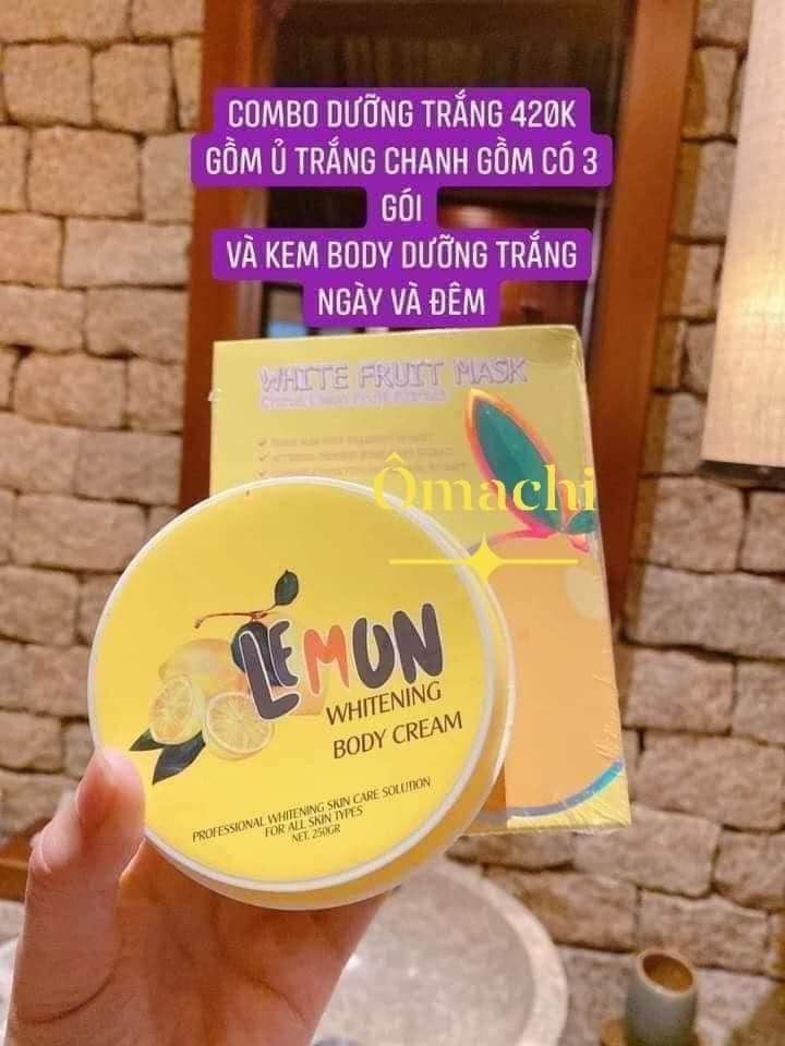 Kem Body Chanh Tươi Lemon Kem Dưỡng Da Toàn Thân - Tươi Shop