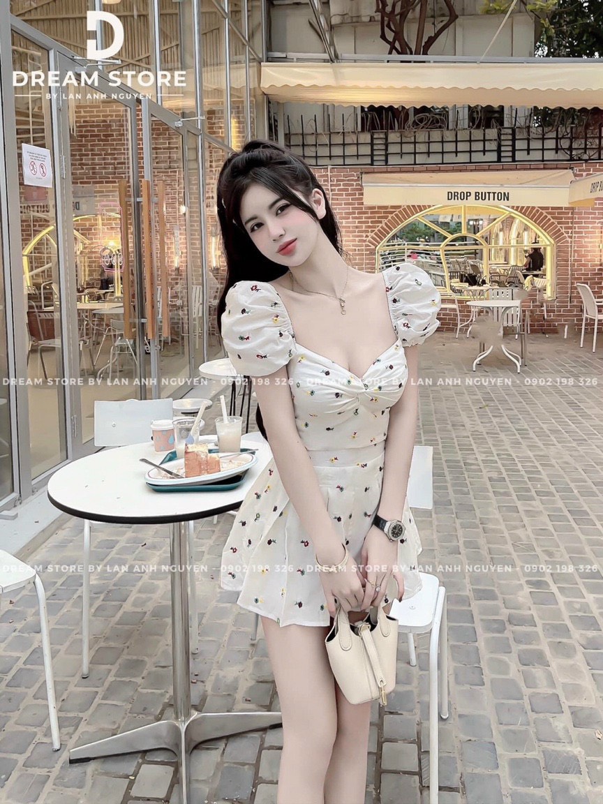Set áo croptop và quần giả váy giá rẻ | Shopee Việt Nam