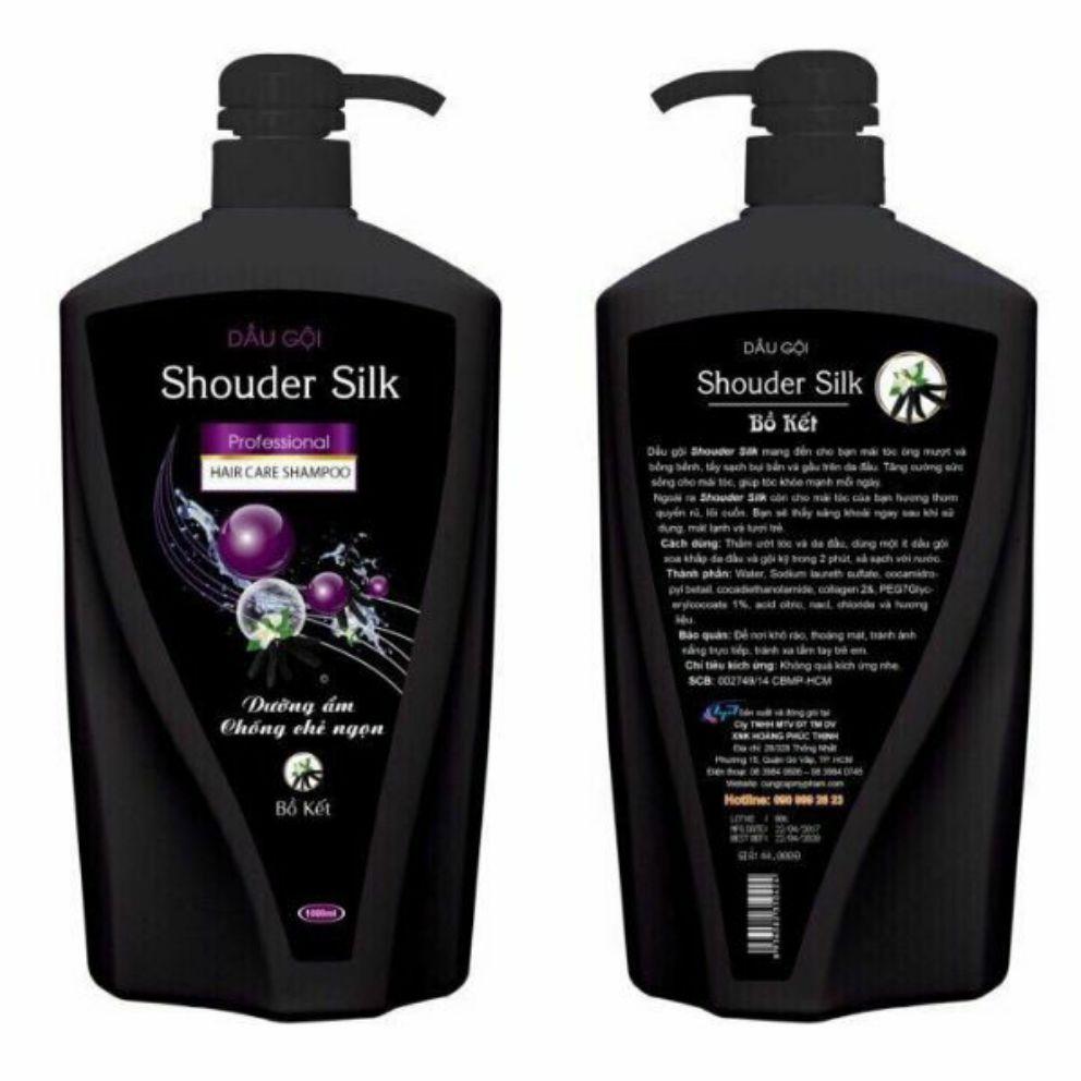 Dầu Gội Shouder Silk Bồ Kết Chai 1000Ml Mềm Mượt Sạch Gàu