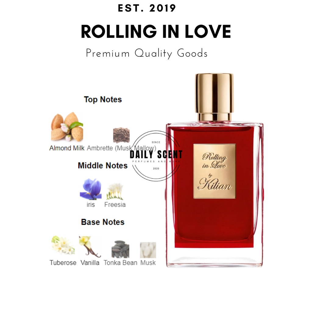 [Dailyscent][Mẫu thử 10ml] Nước hoa nữ Kilian Rolling In Love Eau de Parfum