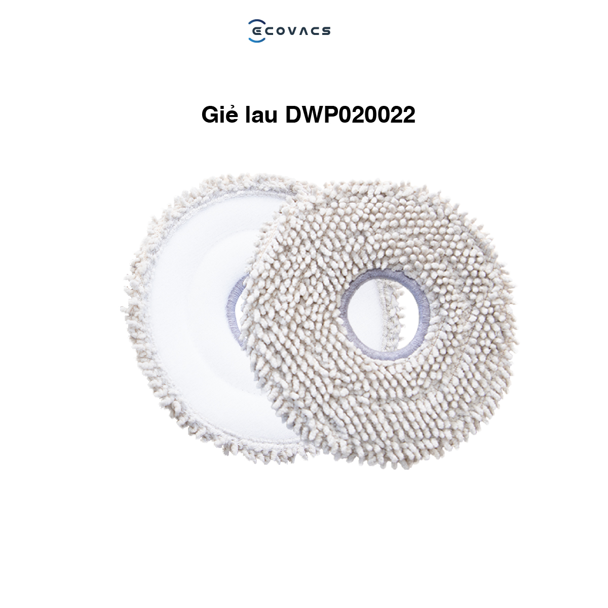 Phụ kiện chính hãng robot hút bụi lau nhà Ecovacs T50 Pro Omni | Chổi cạnh | Chổi chính | Giẻ lau