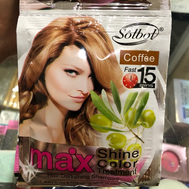 10 Gói dầu gội tạo màu tóc Solbol Max Shine color cam kết hàng đúng mô tả chất lượng đảm bảo an toàn đến sức khỏe người sử dụng đa dạng mẫu mã màu sắc kích cỡ