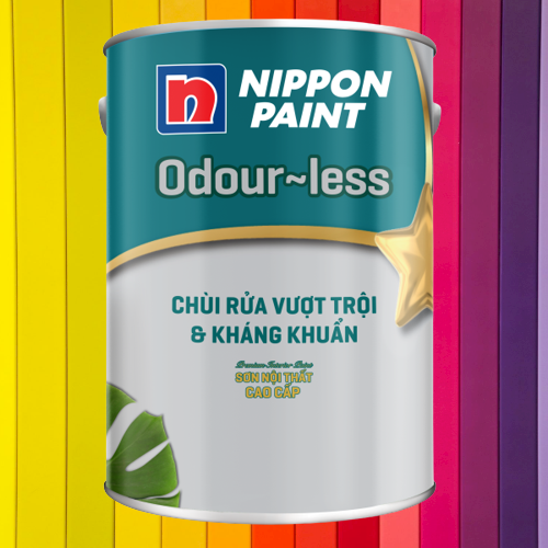 Sơn Nippon Odour-Less Chùi Rửa Vượt Trội