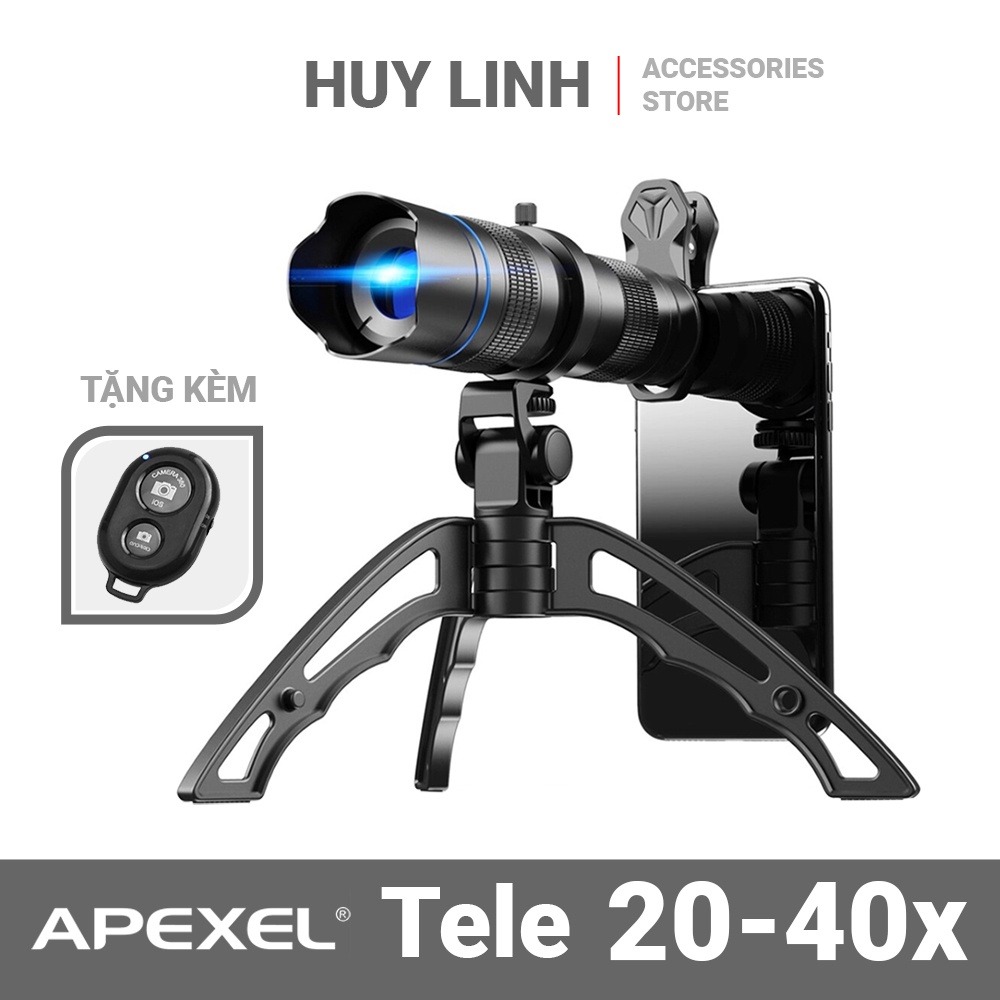 Ống kính lens camera cho điện thoại tele zoom 400mm xóa phông ấn tượng