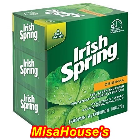 Bộ 5 Xà Bông Cục Irish Spring Deodorant Soap 90G