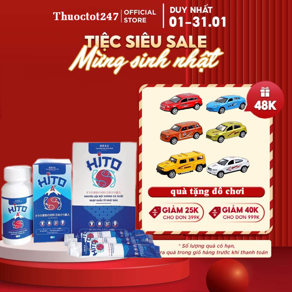 HITO TĂNG CHIỀU CAO - CANXI CÁ TUYẾT NHẬT BẢN