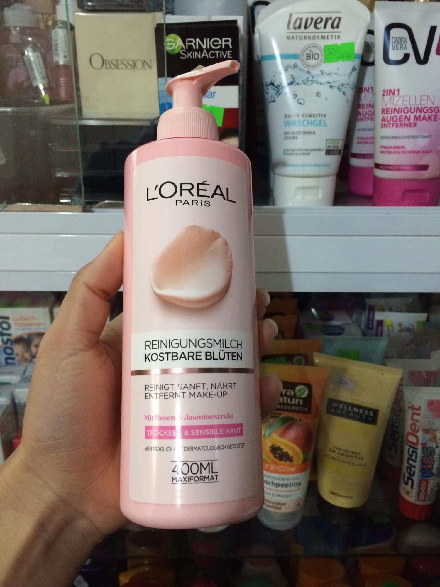 Sữa Rửa Mặt Loreal Chai Vòi 400Ml