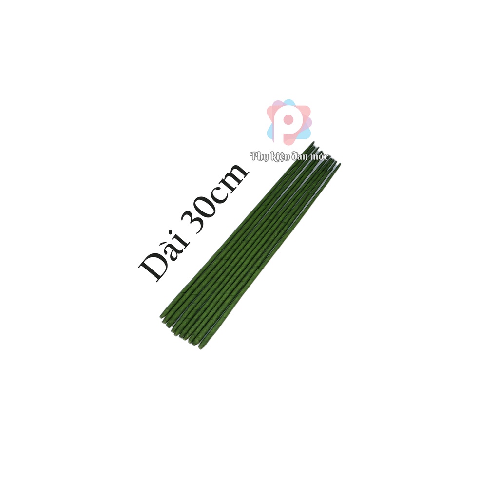 Cành Kẽm Bọc Giấy Làm Hoa Handmade Dài 30 40 50 60cm