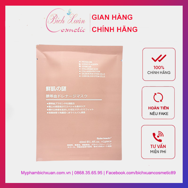 [SIÊU HÓT] Mặt nạ nhau thai cuống rốn cừu Nhật Bản
