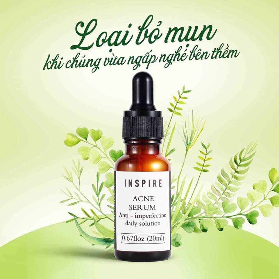 Tinh Chất Ngừa Mụn Acne Inspire Điều Trị Tận Gốc Các Loại Mụn Làm Mờ Vết Thâm Do Mụn Dưỡng Da Sáng Min ( Freeship Toàn Quốc )