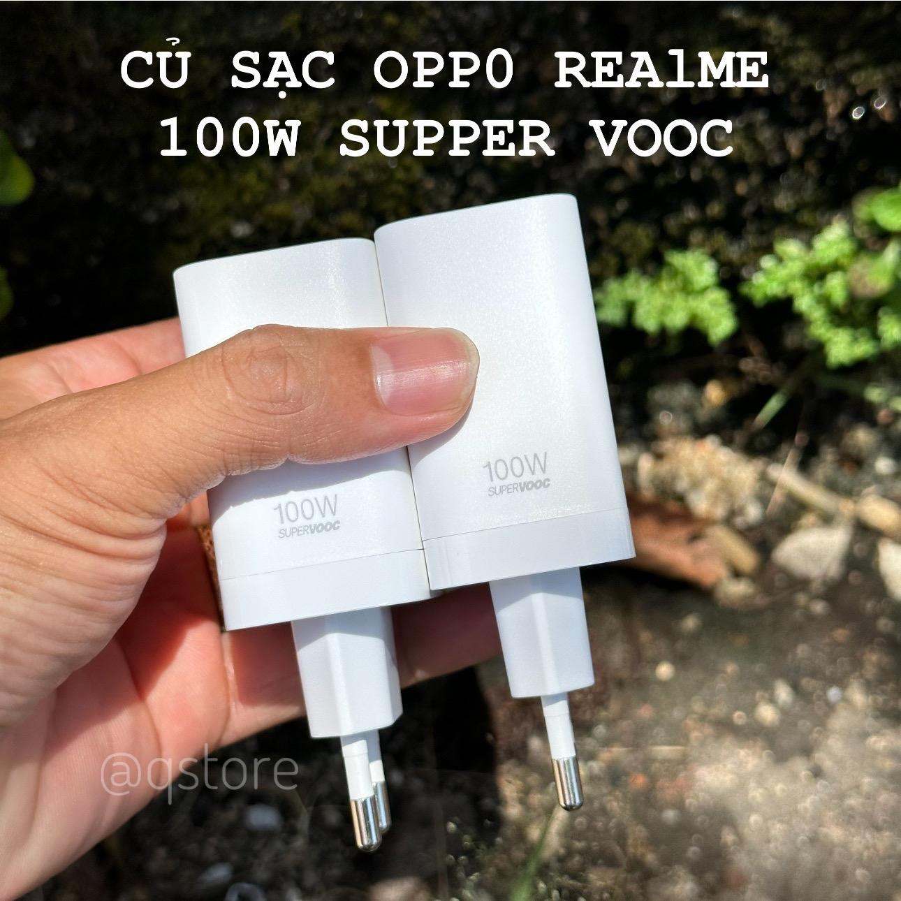 Củ Sạc 100W SuperVOOC Cho Điện Thoại Oppo Realme OnePlus