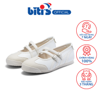Giày Thể Thao Nữ Bitis Hunter Aura Màu Kem HBW000300KEM