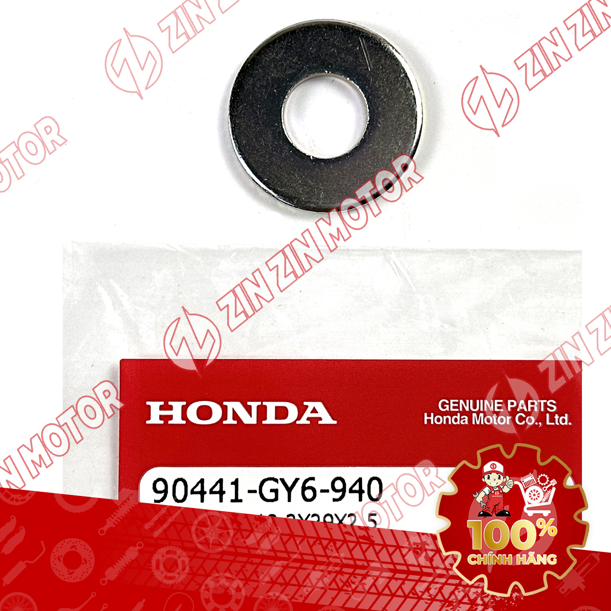 Lông đền Vòng Đệm Tán Ốc Nồi Sau AB 125/150/160 2016-2024 12.2X29.2.5MM 90441-GY6-940 Chính Hãng - Z