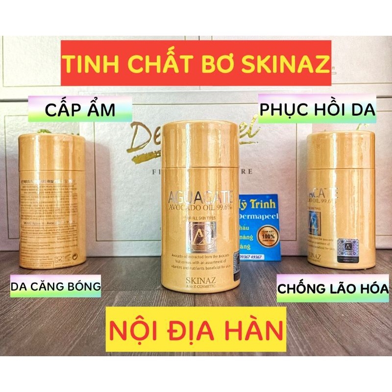 [Nội Địa Hàn Quốc] Tinh Chất Bơ 996% Dưỡng Da Cao Cấp Aguacate Skinaz Hàn Quốc - Nữ Hoàng Dưỡng Da Tại Hàn Quốc - 30Ml