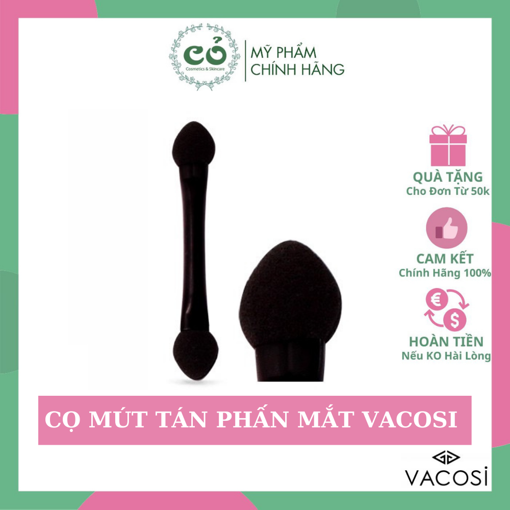 Cọ mút tán phấn mắt Vacosi cam kết sản phẩm đúng mô tả chất lượng đảm bảo an toàn cho người sử dụng