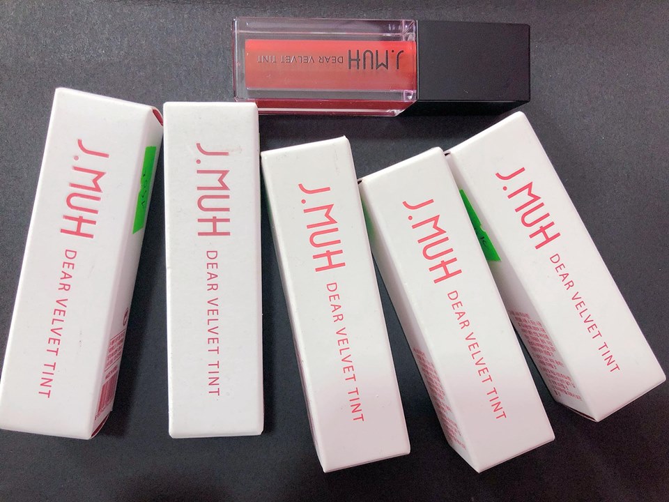 Son Jmuh (J.mue) Dear Velvet Tint Có Sẵn 6 Màu